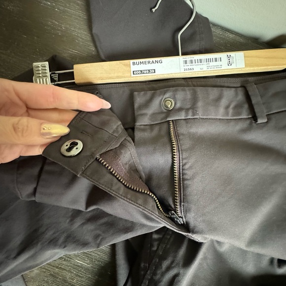 Kit and Ace women’s travel pants size, small, chocolate brown - Picture 7 of 7